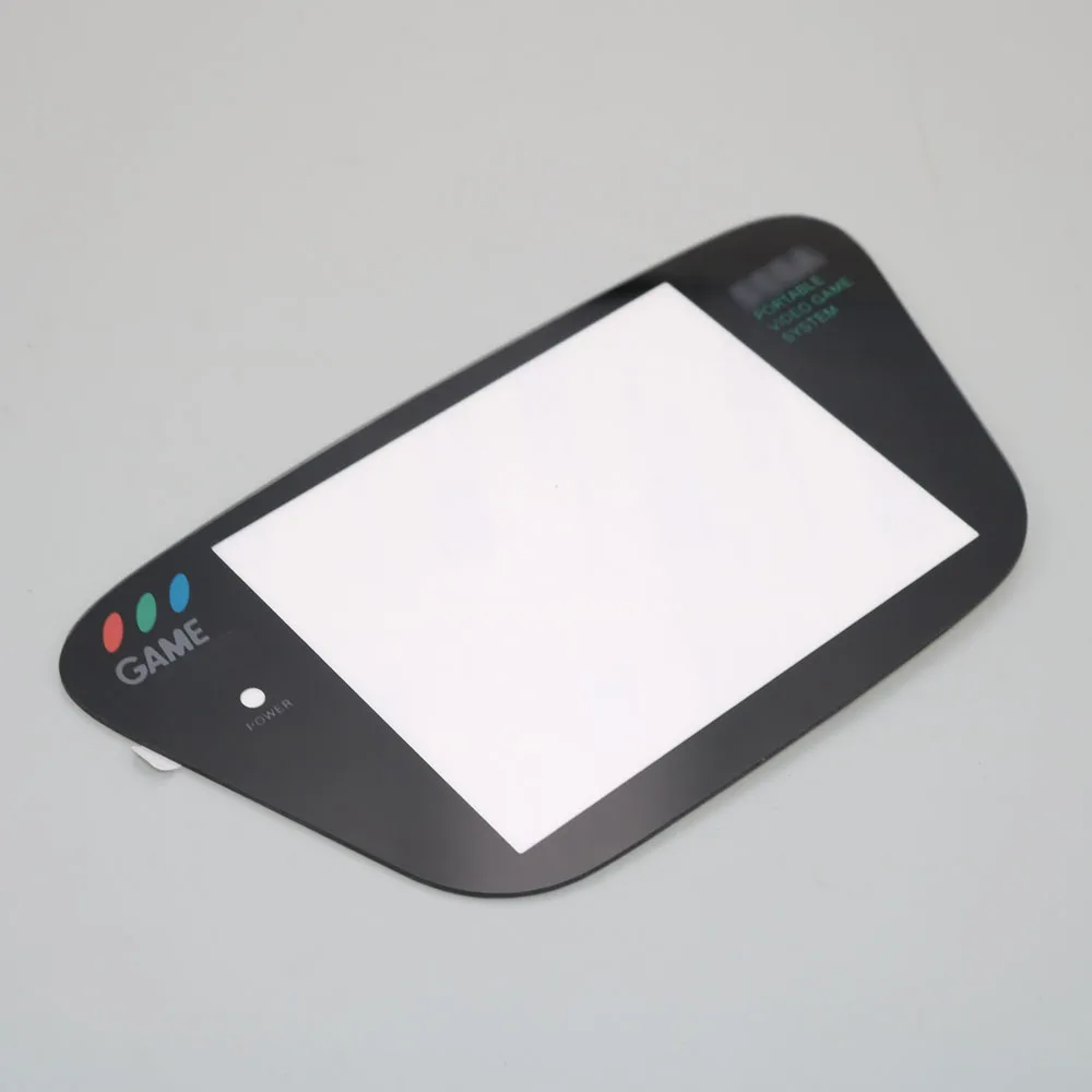 1 шт. стекло черного цвета для sega Game gear Замена протектор экрана GG дисплей объектив