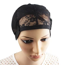 Lace Wig cap for making wigs with adjustable strap on the back weaving cap glueless wig caps hair net hairnets
