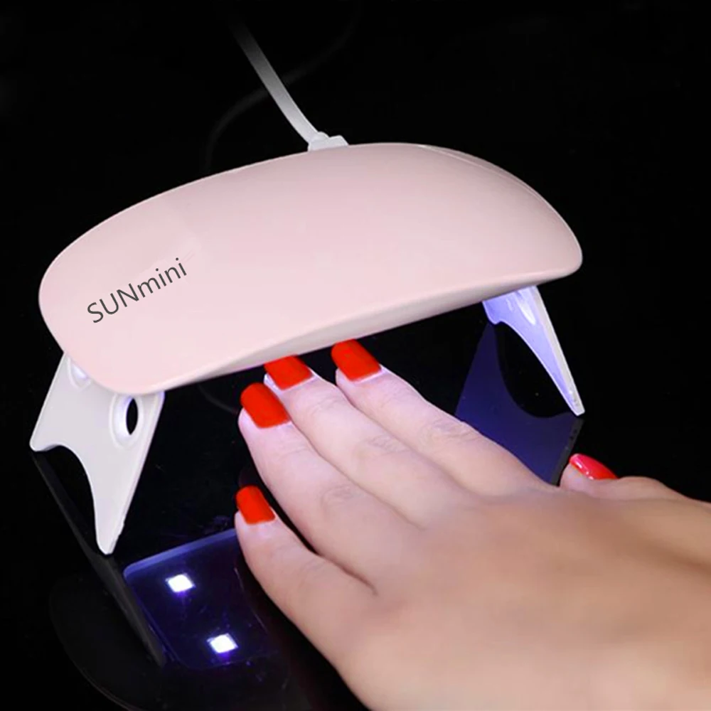 УФ лампа для сушки гель лака ногтей 6 Вт 2017 + 365 нм|nail gel machine|gel machinenail dryer |