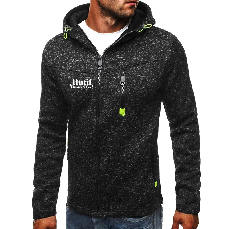 

Mens Hoodie With Zipper High Quality Sweatshirt Jacket