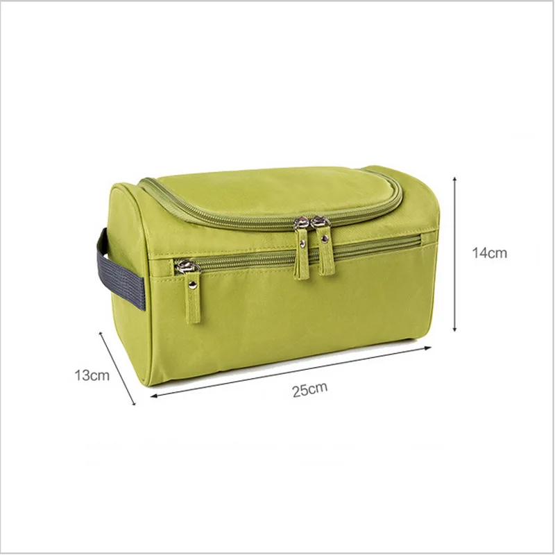 QIAQU رجل حقيبة مستحضرات تجميل القابلة للحمل النايلون السفر حقيبة مستحضرات تجميل للرجال للنساء كبيرة الضرورات حافظة للمكياج غسل حقيبة مستحضرا...