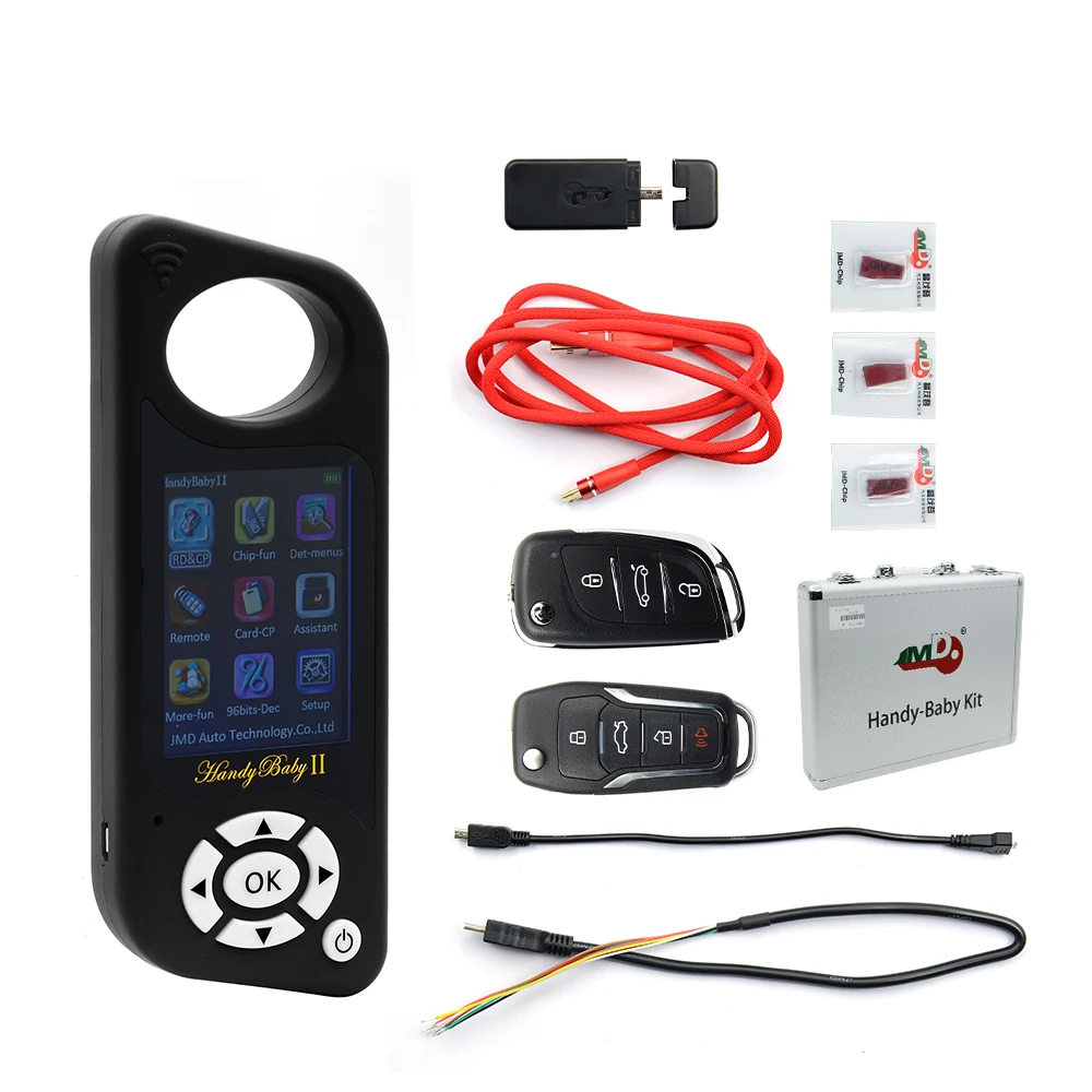 Лучший JMD Handy Baby 2 Ручной Bluetooth Автомобильный ключ чип программатор удобный II пульт