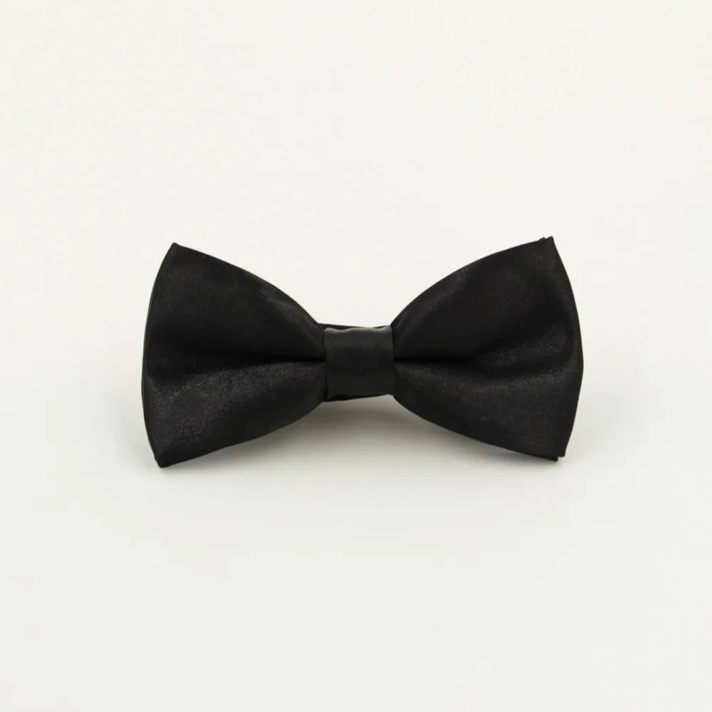 VEEKTIE Classic Kid Bowtie Boys Grils Baby Children Bow Tie Fashion 25 Solid Color Mint Green Red Black White Green Pets Cravate