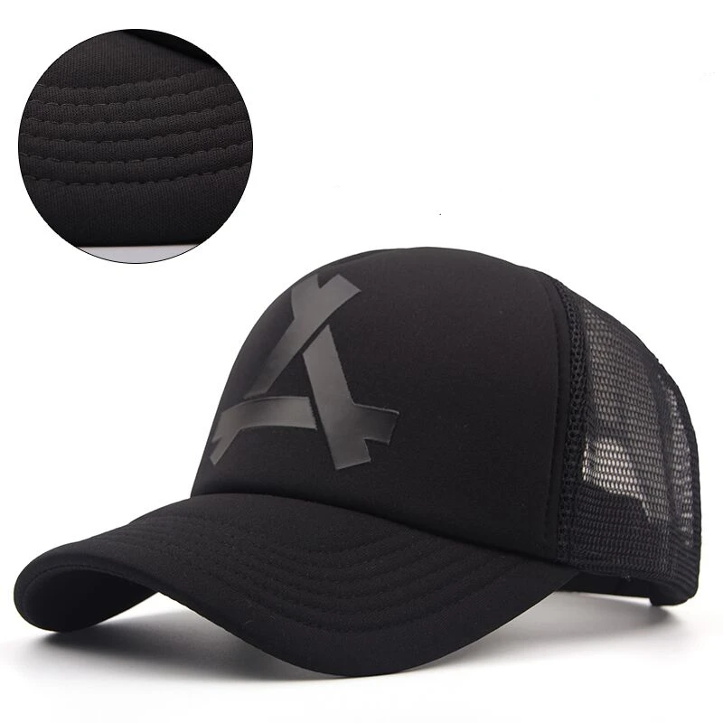 

New Summer Baseball 5 Mesh dad hat Snapback Trucker Hats way Adjustable hip hop Man Woman cap bone casquette manualidades