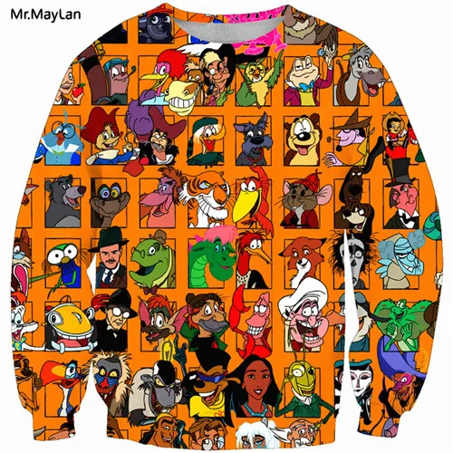 New fashion Unisex Sweatshirt 3D Toy Story Print Simple Hip Hop Casual Relaxtion Oversized 5XL Jackets Hipster Boys Coat Clothes - Цвет: Toy Story 04