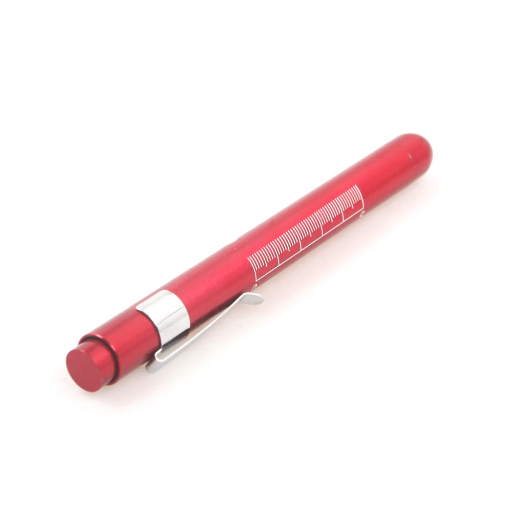 

5Pcs/Lot Multi-Color mix Mini Pen Light Medical Surgical Doctor Nurse Light Torch Flashlight with Metal Clip
