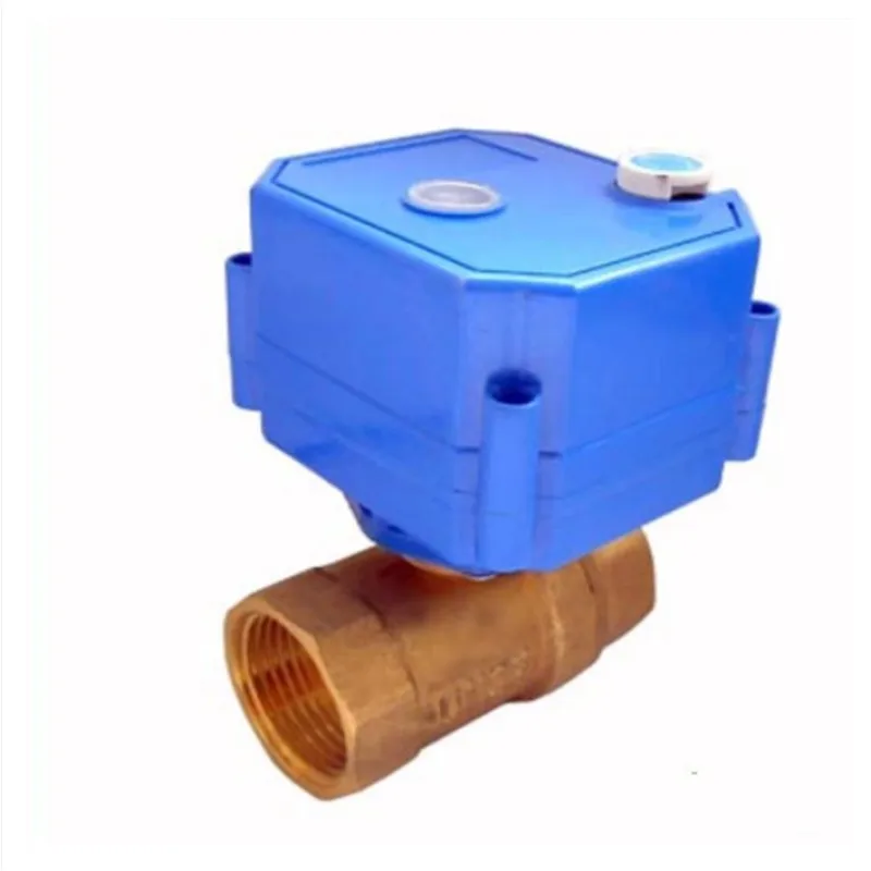 

Free Shipping CWX-25S Mini Electric Actuator Control Ball Valve With Manual Rewrite Function DN15 DN20 DN25 DN32