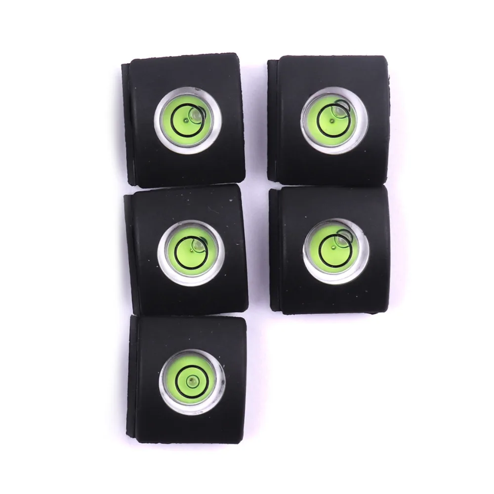 

6Pcs/Set Square Hot Shoe Spirit Bubble Level with Precise Horizontal Level Bubble Measuring Tool For Canon Nikon Camera
