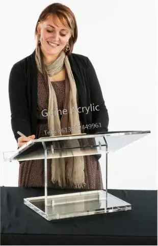 Кафедра, мебель, бесплатная доставка, современный дизайн, мастерская, серия, акриловый Настольный подиум, простая сборка, прозрачный Кафедра, мебель, бесплатная доставка, современный дизайн, мастерская, серия, акриловый Настольный подиум, простая сборка, прозрачный