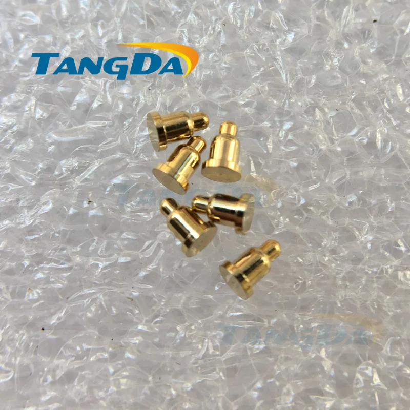 

Tangda 1000pieces 2*3mm D 2*3 spring probe PCB test pin High current Guide pin locating pin Pogo pin for charging connector A.