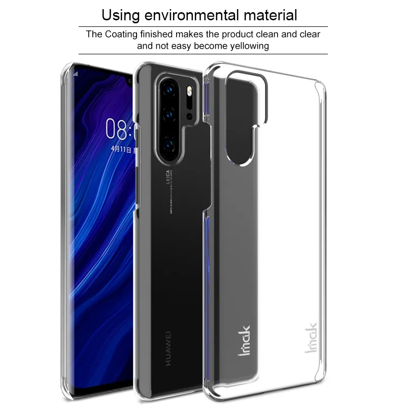 Imak Для huawei P30 Pro прозрачный износостойкий Жесткий Чехол для huawei P30 Pro в твердом переплете