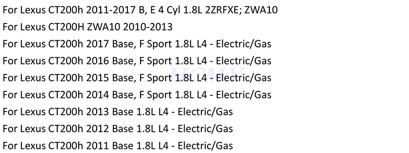 8430776020 для Lexus CT200h 2011- B E 4 цилиндр 1.8L 2 zrfxe ZWA10 84307-76020 2011 2012 2013