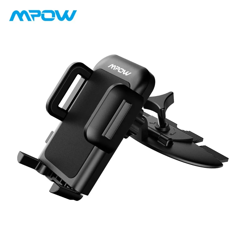 Mpow MCM3 Car Holder Grip Pro Universal CD Slot Car Cradle Mount Holder Stand for iPhone X/8/8Plus/7/7Plus/6s/6P/5S Galaxy S5