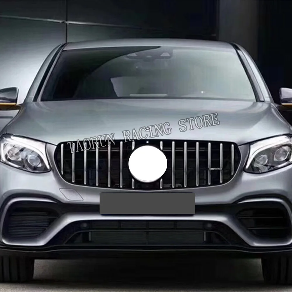 W253 X253 GTR Стайлинг ABS передний бампер сетка решетка гриль для Benz GLC CLASS GLC200 GLC300 GLC43