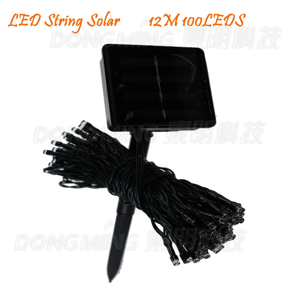 

Solar Christmas Lights 12m 100 LED 3 Modes Solar Fairy String Light for Outdoor,Gardens,Homes,Wedding,Christmas Party,Waterproof