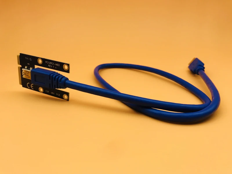 Мини карта PCI 1x К Express x16 переходная для ноутбука внешняя графическая GDC Майнер Mini