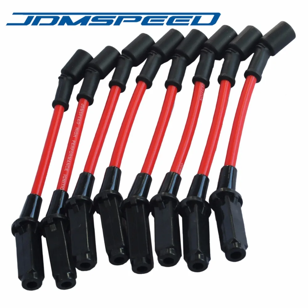 Tune Up Kit Spark Plugs And Wires Coil ENA Red Spark Plug Wire Set Compatible With Ford Mercury Lincoln Crown Victoria Expedition F-150 F-250 E-150 Econoline Town Car V8 4.6L 1996 1997 - Foto 6