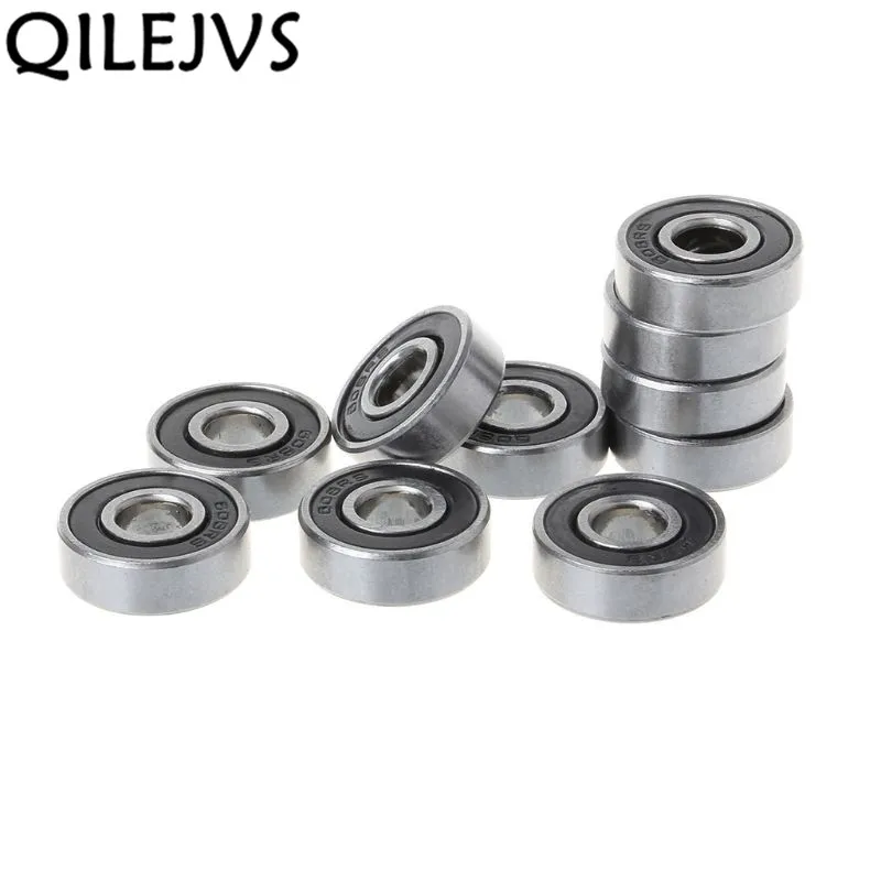 QILEJVS 10 шт. скейтборд шарик скутера роликовый подшипник запчасти для