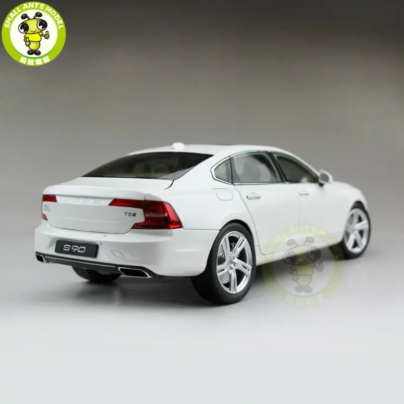 1/18 Volvo S90 T5 литая модель автомобиля игрушки детские подарки для мальчиков девочек белого цвета