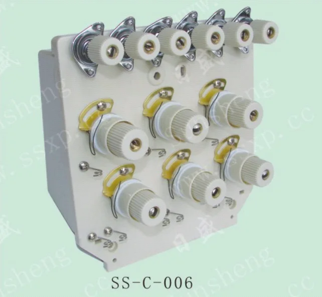 Computer Embroidery Machine For TAJIMA Machine Head Wire Thread Clamping Device Assembly Six Needle 6 Needles Line