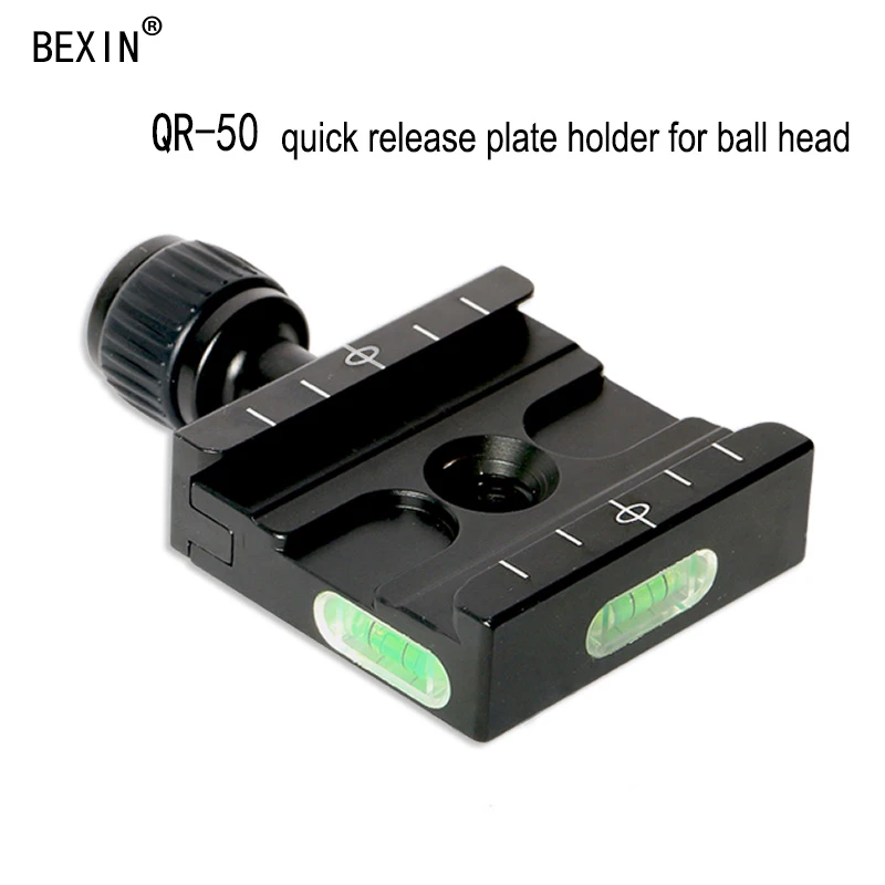 1/4 Tapped Hole Ballhead/Monopod Quick Release Clamp 1/4 Tapped Hole Ballhead/Monopod Quick Release Clamp