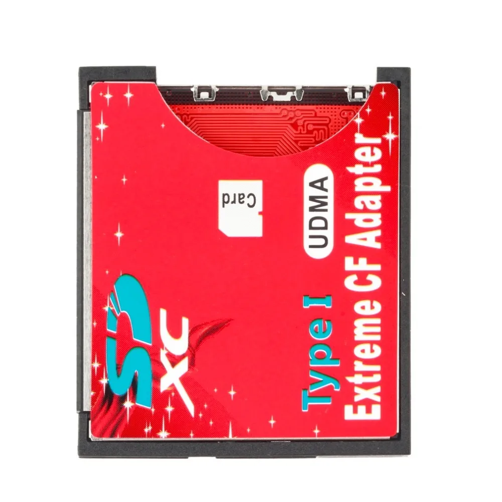 100 High Quality Single Slot Extreme For Micro SD SDXC TF To Compact Flash CF Type 3