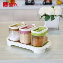 BF040 домашняя кухонная приправа коробка толщиной герметизация стекла бак кухонное для специй бутылки, кухонные принадлежности