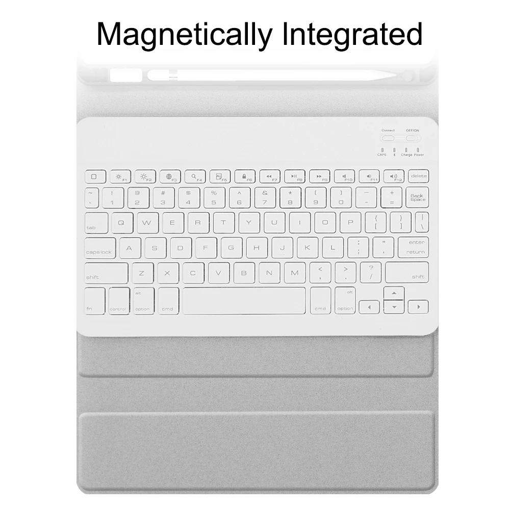 Чехол с Bluetooth клавиатурой для iPad Air1/2 iPad Pro 9,7/iPad 9,7 из искусственной кожи полный защитный чехол BT беспроводной чехол для клавиатуры