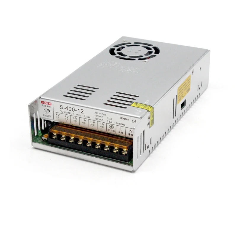 

Switching Mode Power Supply 400W 33A Monitor Electric Fan Industrial Control AC220V Change DC