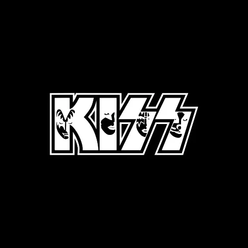 Автомобильные наклейки KISS Band, художественные музыкальные автомобильные наклейки, водонепроницаемые съемные автомобильные наклейки, декор багажника L104