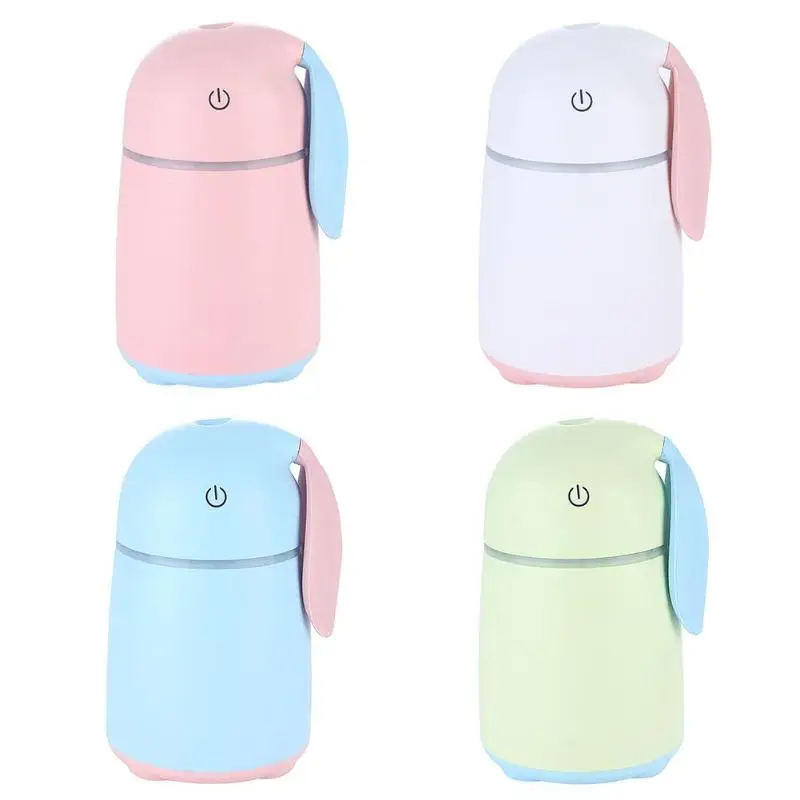 

Mini USB Mute Spray Air Purifier Cute Rabbit Mist Humidifier Home Car Kit mist maker Continuous spraying 4 hours