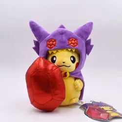 2017 Бесплатная доставка 1 шт./лот 9 inch 22 см Peluche улыбка Пикачу Косплэй Sableye плюшевые игрушки мягкие игрушки куклы с тег