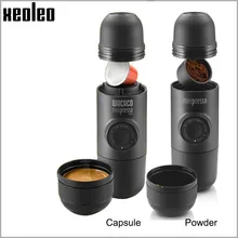 Cafetera Wacaco Minipresso, Máquina Manual de café en polvo y cápsulas, máquina de café expreso portátil para viajes al aire libre