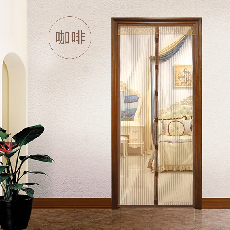 

100X210cm Magic Mosquito Net Screen Curtain Magnets Door Insect Fly Bug Mosquito malla mosquitera