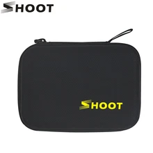 SHOOT EVA Small Size Action Camera Storage Box Case for GoPro Hero 8 7 6 5 SJCAM SJ7 Xiaomi Yi 4K Lite h9 Go Pro Accessory