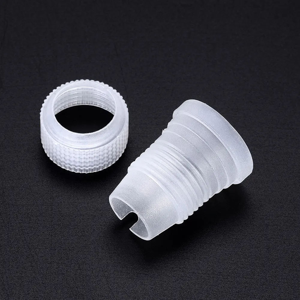 57PCSSet 4Size Silicone Icing Piping Cream Pastry Bag+48x Stainless Steel Nozzle Tips+5x Converter DIY Cake Decorating Tools (36)