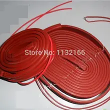 220VAC 150 Вт 25*1500 мм кремния ленточный нагреватель полосы Водонепроницаемые электрические провода