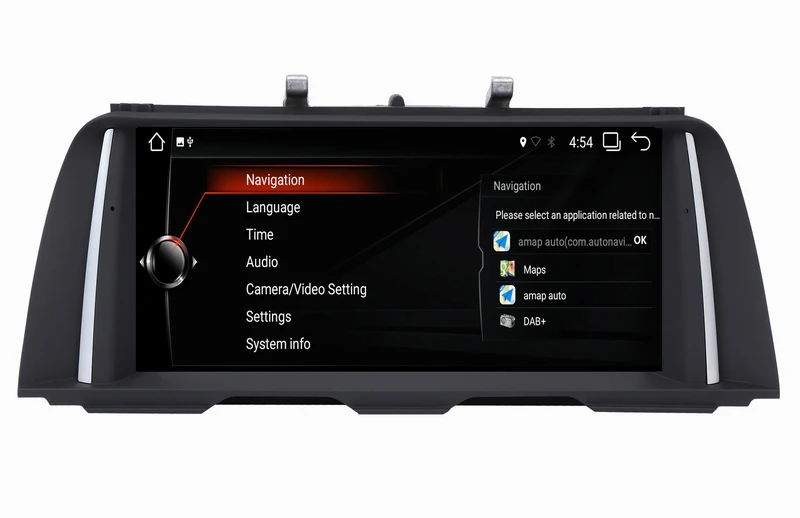 Discount Android 7.1.1 Car DVD player FOR bmw 5 Series F10/F11 Original CIC or NBT System car audio monitor stereo ips screen receiver 4