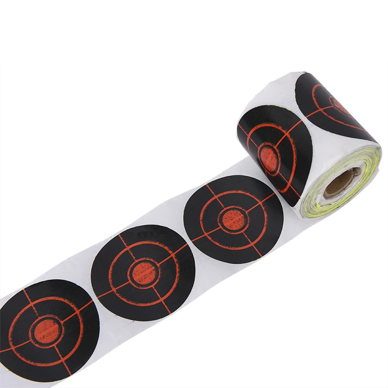 100pcs/250pcs Diameter 7.5cm Splatter Target Shooting Stickers Adhesive Shooting TargetPortable Field Target Shoot Accessories