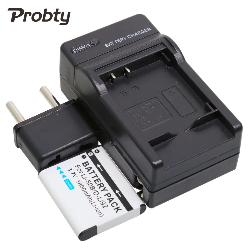 Probty 1pcs1800mah li 50b li50b li-50b d-li92 -   +    pentax olympus 1020 1010 1030 x70c