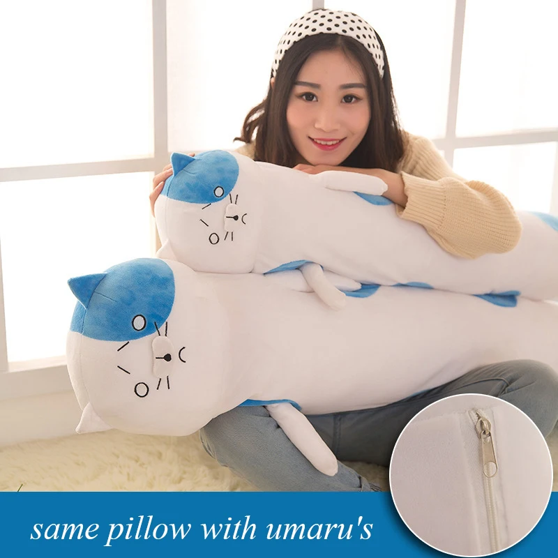 Stuffed e Plush Animais grandecat umaru doma cosplay fronha Tips 1 : Manual Measurement With 1-3 cm Deviation