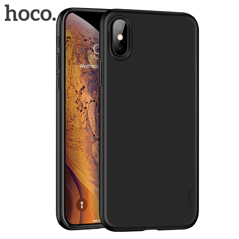 

HOCO Ultra Thin PP Case for iPhone X XS XR Mobile Phone Back Protective Case for Apple iPhone XS MAX 6.5 Soft Fitted Cover Case