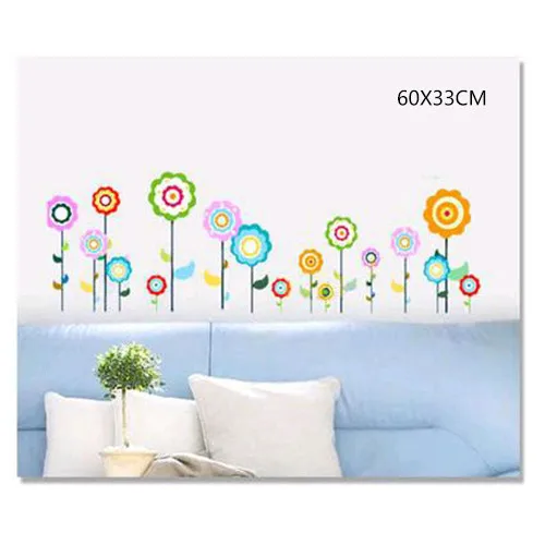 

Flower Butterfly Nature Lovely Window Handdrawing Decal Vinyl Wall Sticker PVC Decor Decoration DIY Home Living Room Classroom