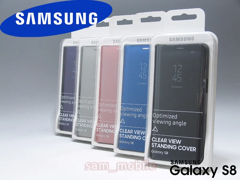 cover samsung s8 originale clear view