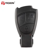 Carcasa para llave de coche con 3 botones YIQIXIN para Mercedes Benz C B E Class W203 W211 W204 YU BN CLS CLK