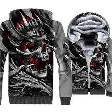 New Arrival Winter Thick Hoodies For Men 2019 Fleece Warm Jacket Male Skulls Coat New Arrival Winter Thick Hoodies For Men 2019 Fleece Warm Jacket Male Skulls Coat