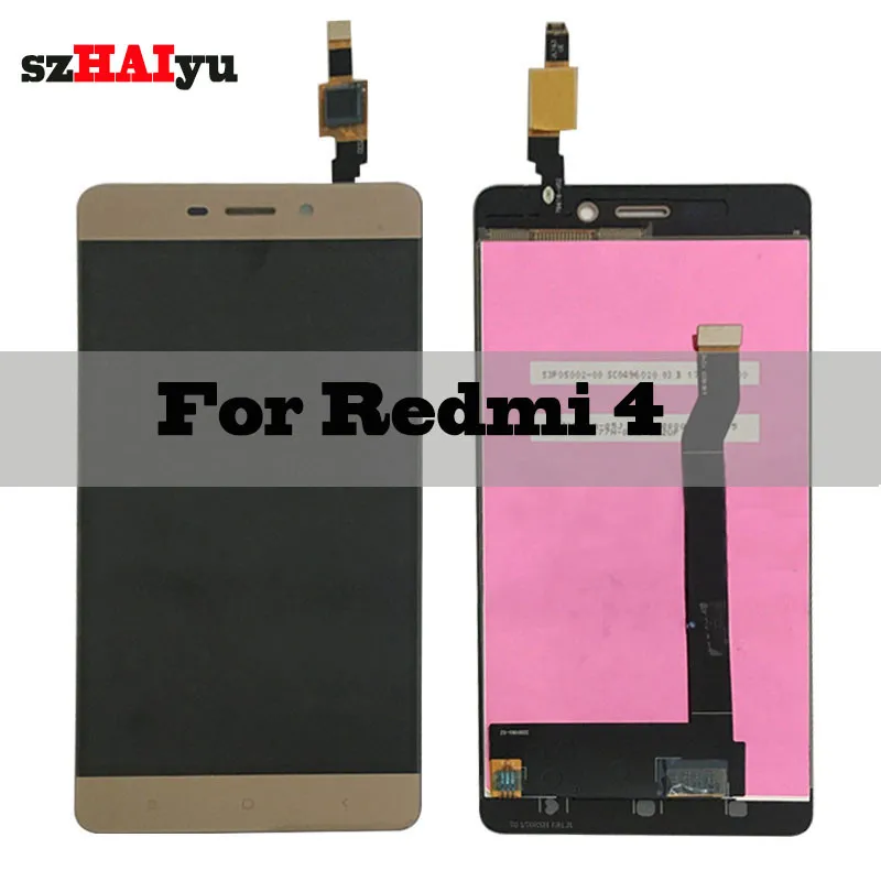 

SZHAIYU 5.0'' LCD For Xiaomi Redmi 4 Screen LCD Display Touch Screen Digitizer Assembly With Tools