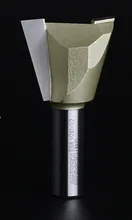 1-1/4″ 31.75MM Dovetail cutter 1/2″ shank Arden Router Bit Trimming knife Woodworking Tool for Gong milling machine