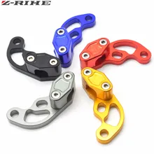 For Honda Grom MSX125 yamaha T-MAX 530 R1 R6 KTM KAWSAKI CNC Aluminum Hot Sale Motorcycle Accessories Brake Line Clamp Gray For Honda Grom MSX125 yamaha T-MAX 530 R1 R6 KTM KAWSAKI CNC Aluminum Hot Sale Motorcycle Accessories Brake Line Clamp Gray