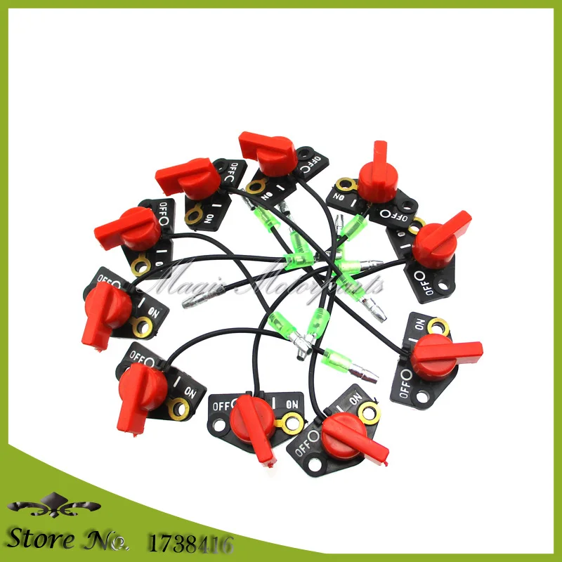 Interrupteur D'arrêt Moteur Pour Moteurs Robin EY/EX/EH - Pièce De Rechange Coupe-circuit, Durable